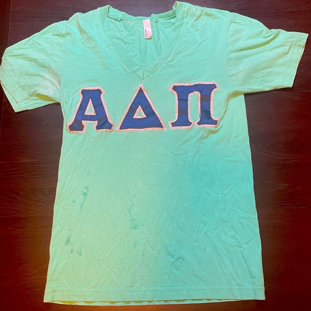 Alpha Delta Pi Raised Letters